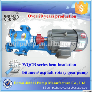 High temperature gear rotary pumps Steam jacket pumps Tar oil pump